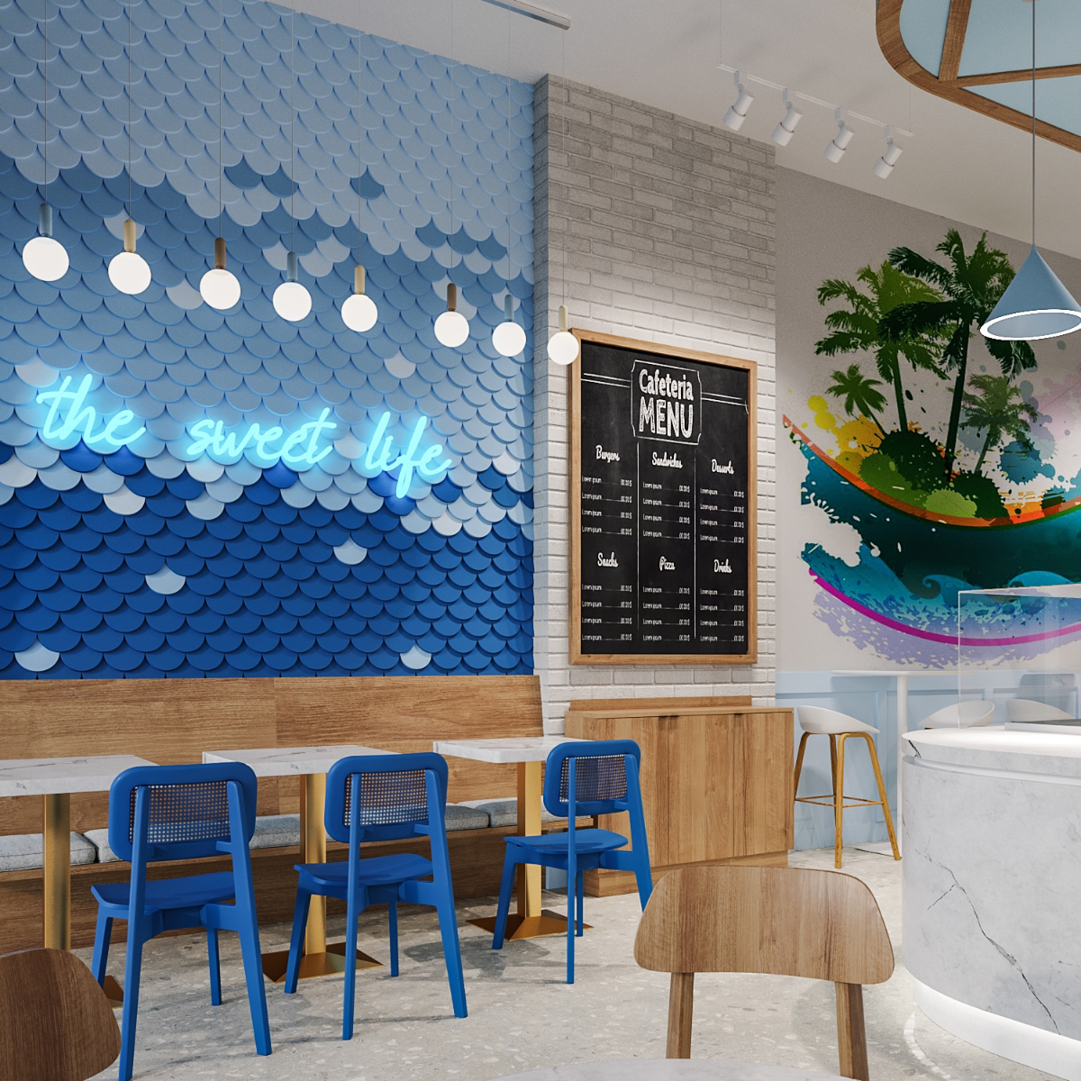ice cream shop idea