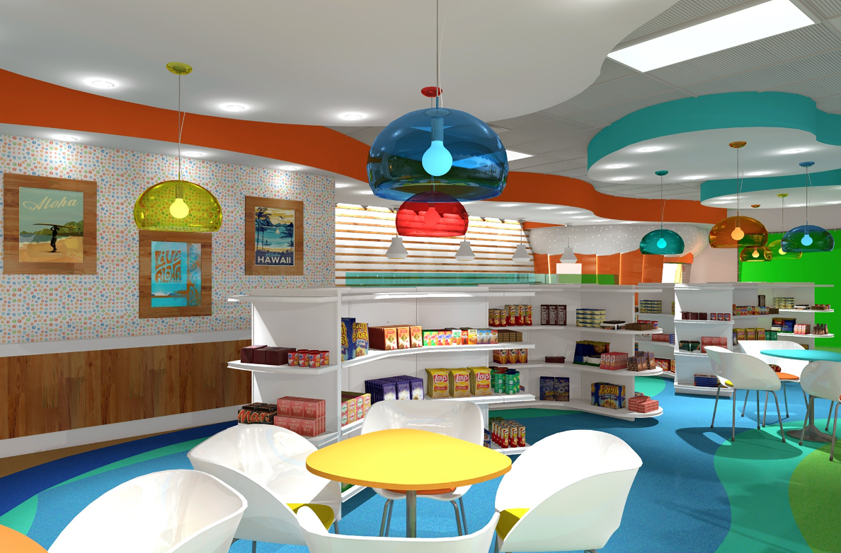ice cream shop