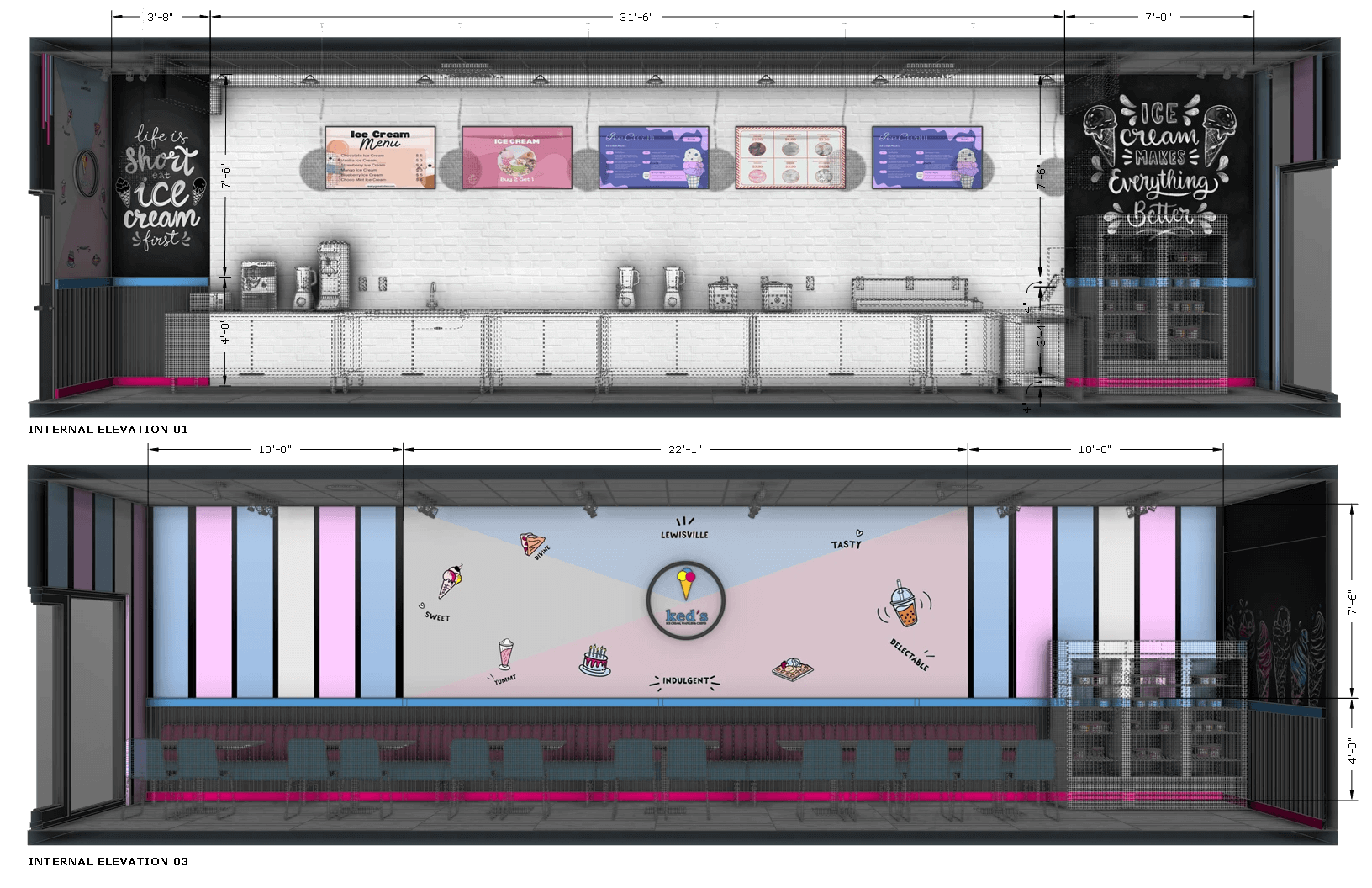 ice cream shop