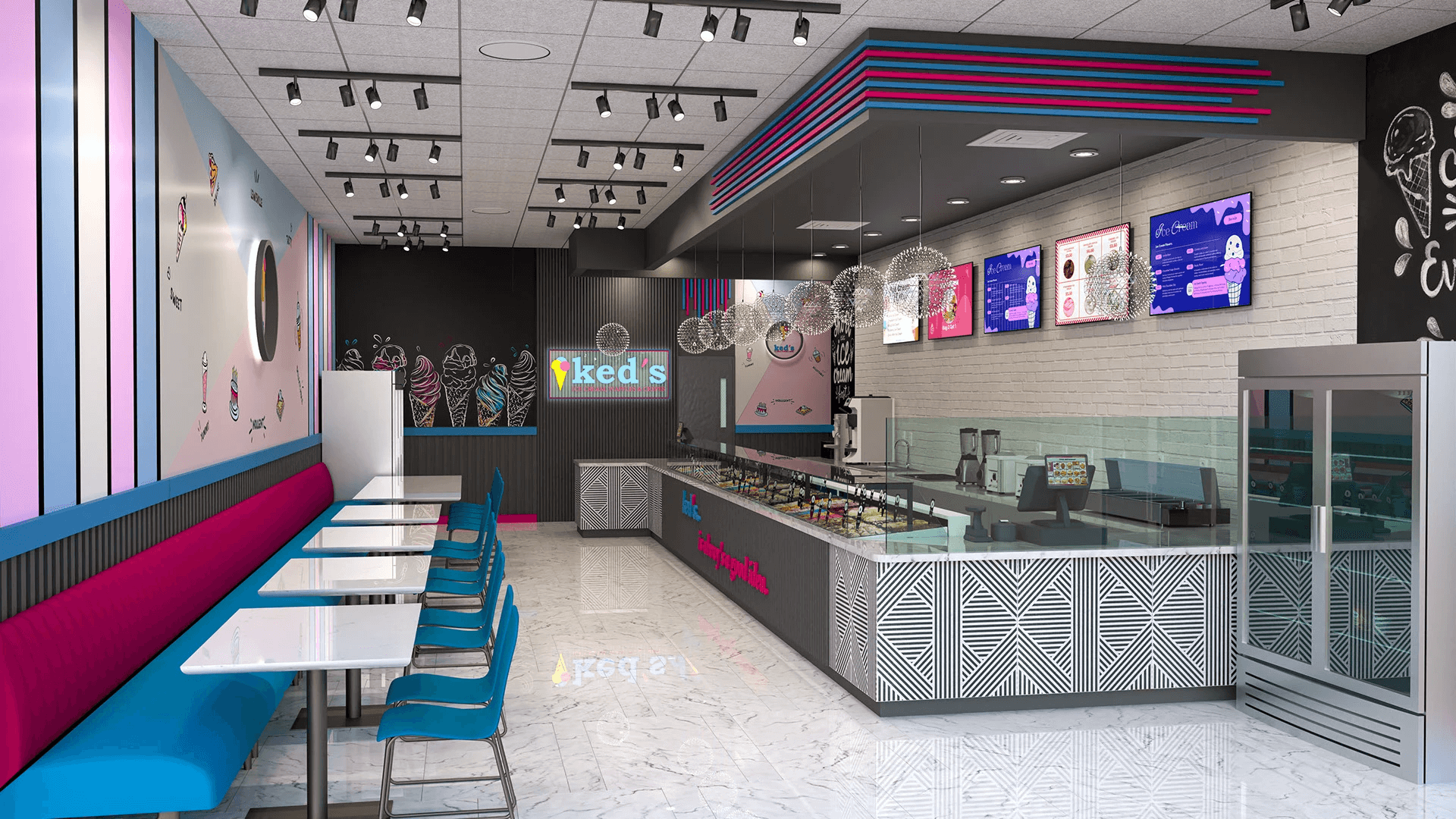 ice cream shop