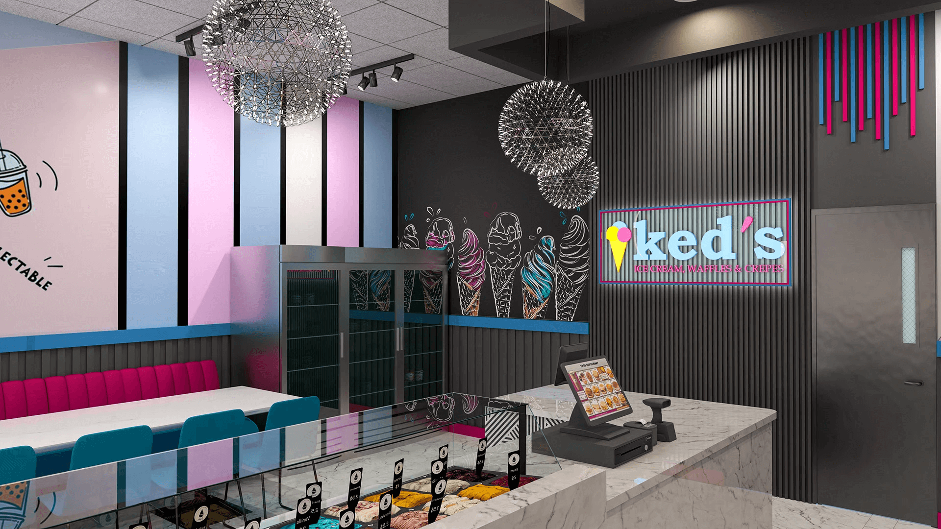 ice cream shop