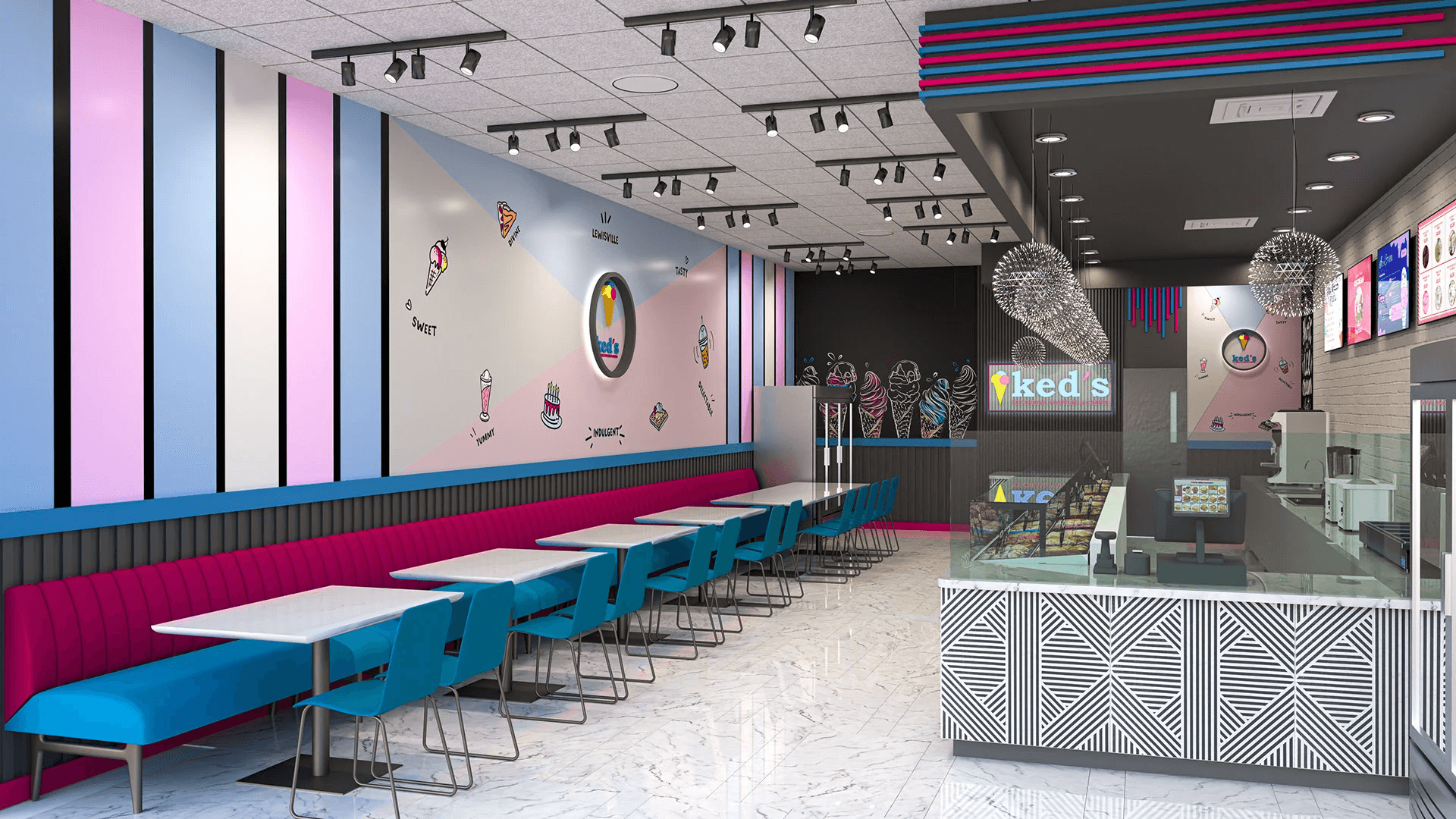 ice cream shop
