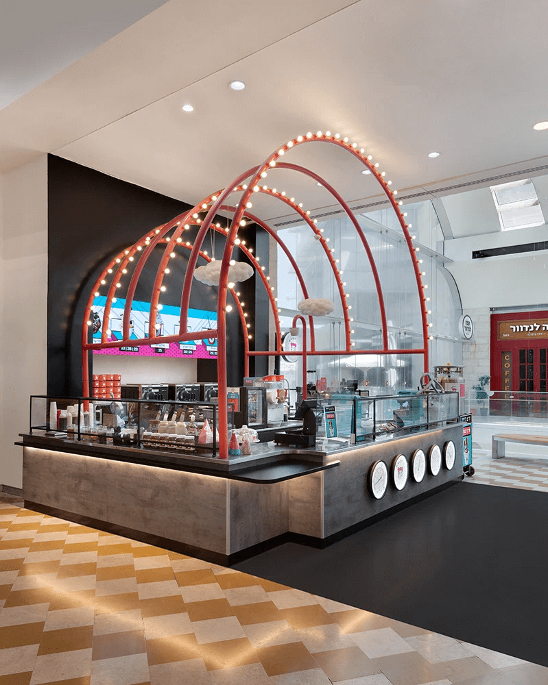 ice cream kiosk