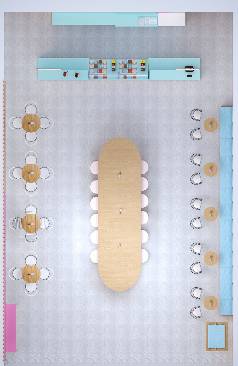 ice cream shop