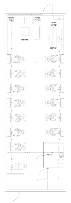 shop layout