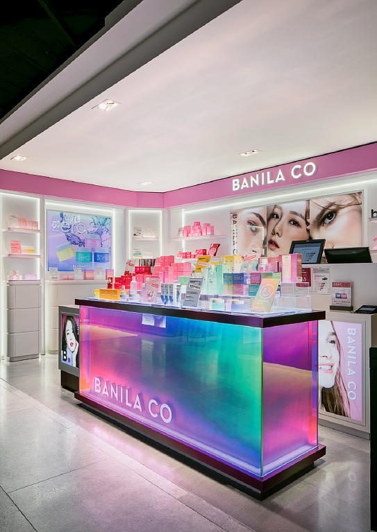 makeup counter