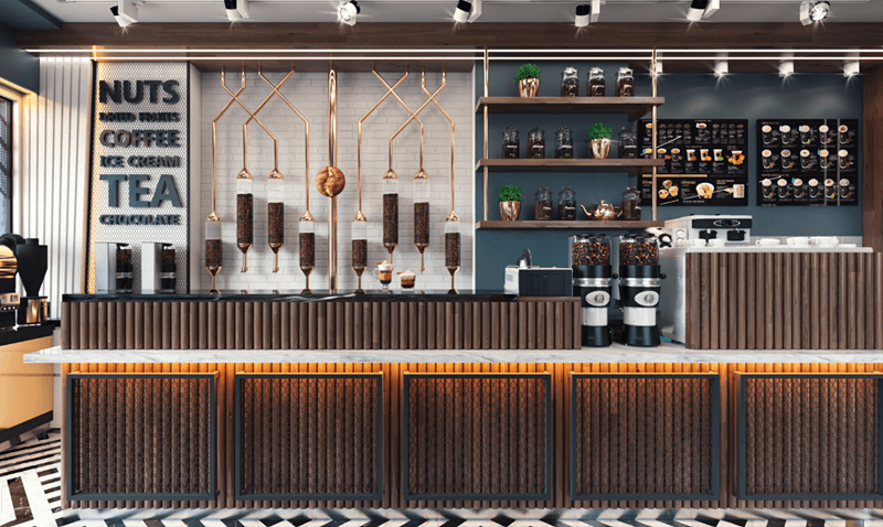 coffee counter