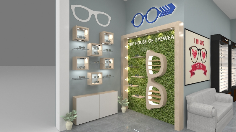 optical shop design