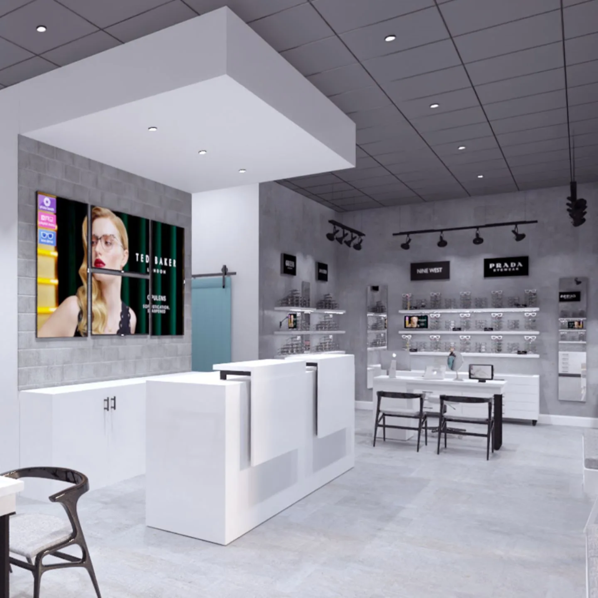 optical shop design