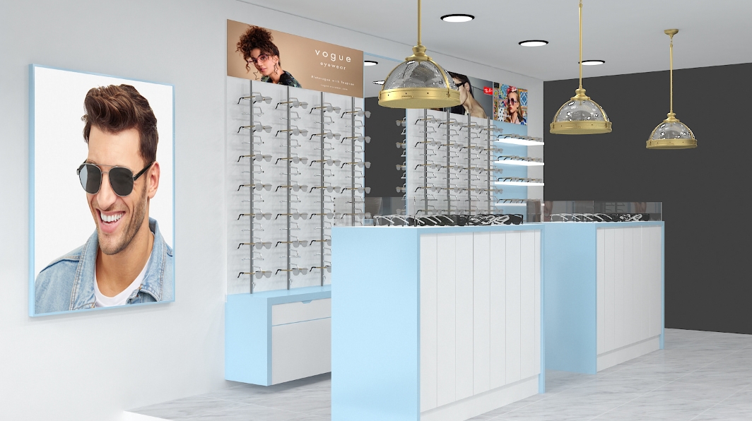 optical shop design