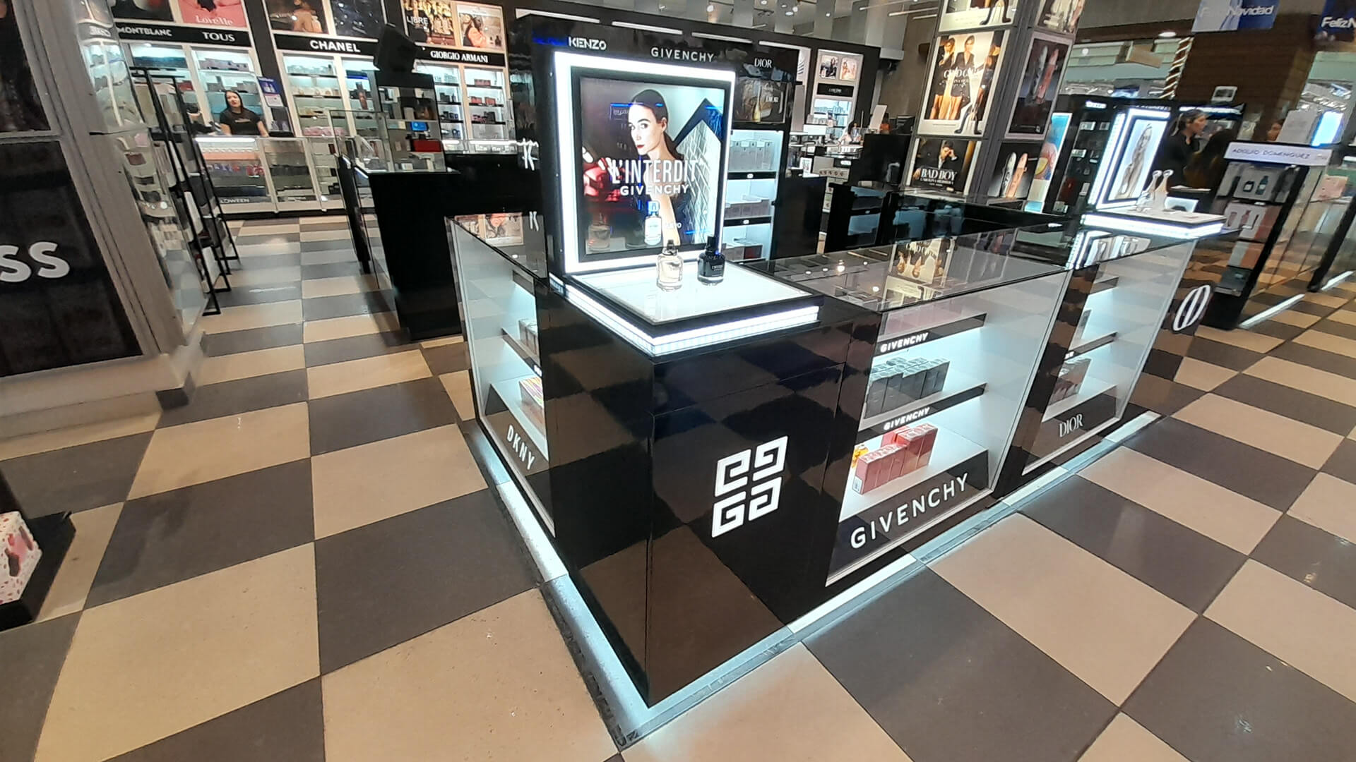 perfume counter