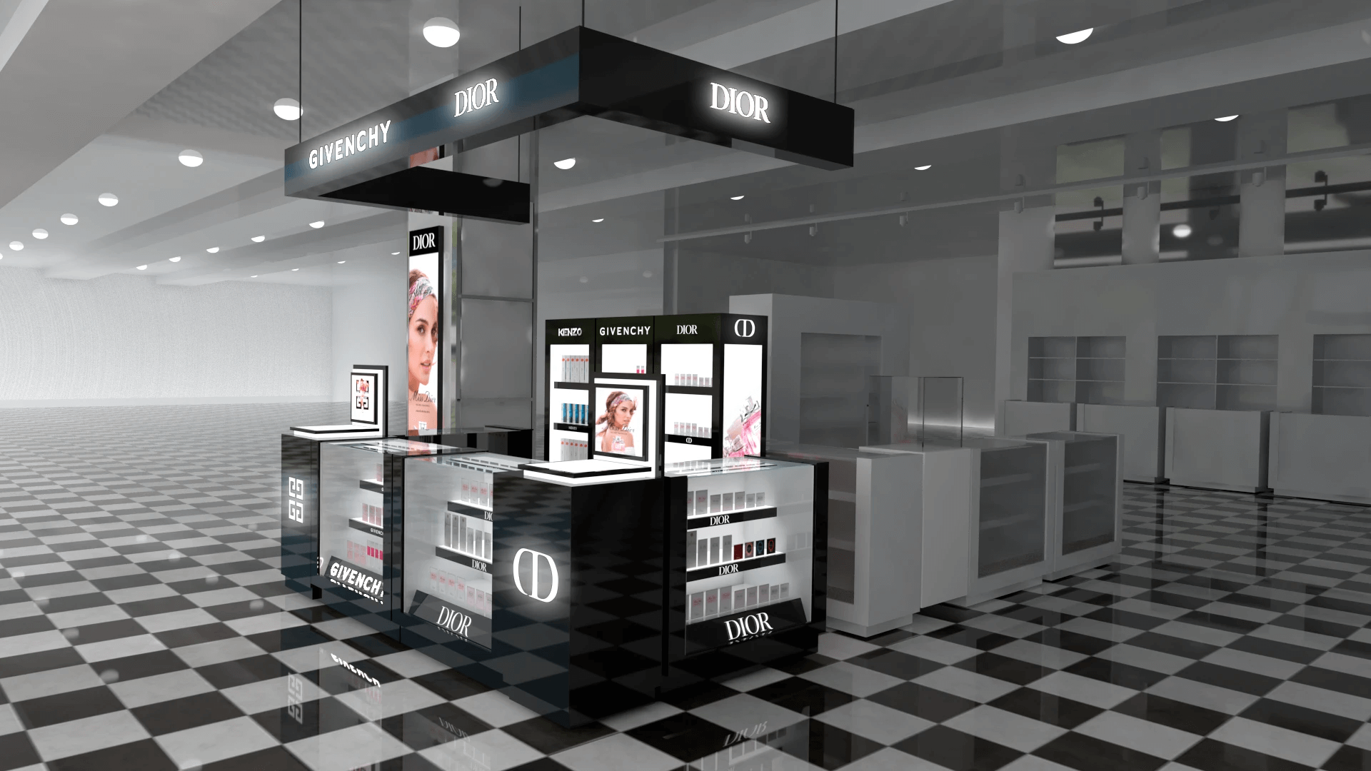 perfume counter