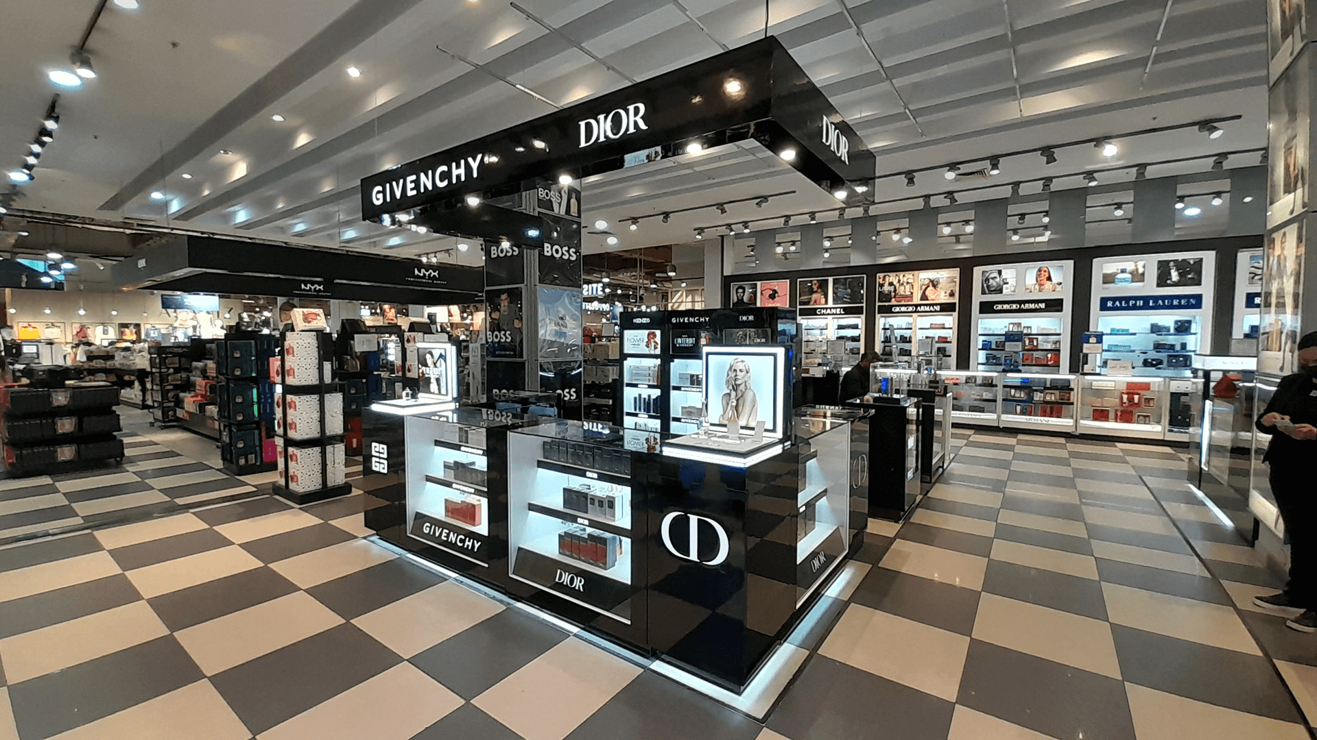 perfume counter