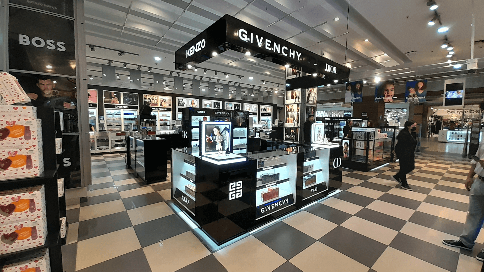 perfume counter