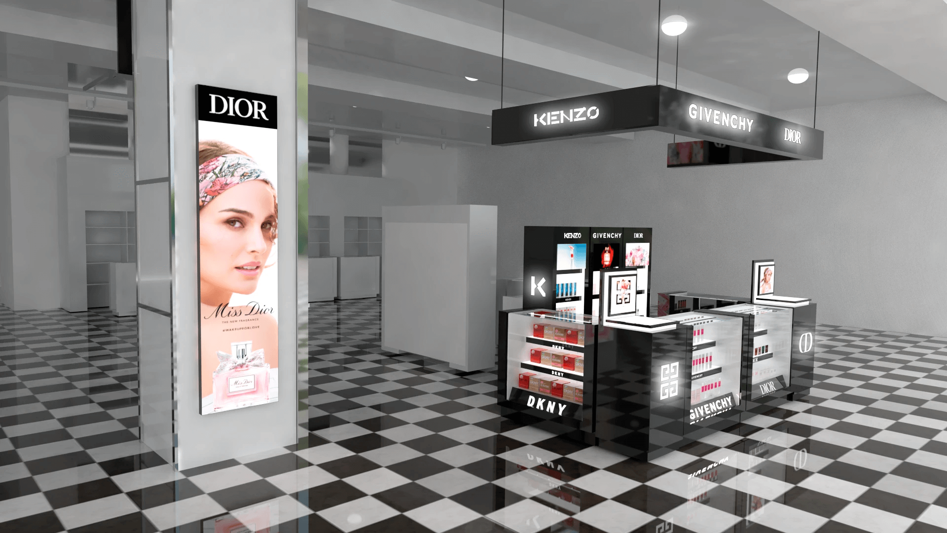 perfume counter