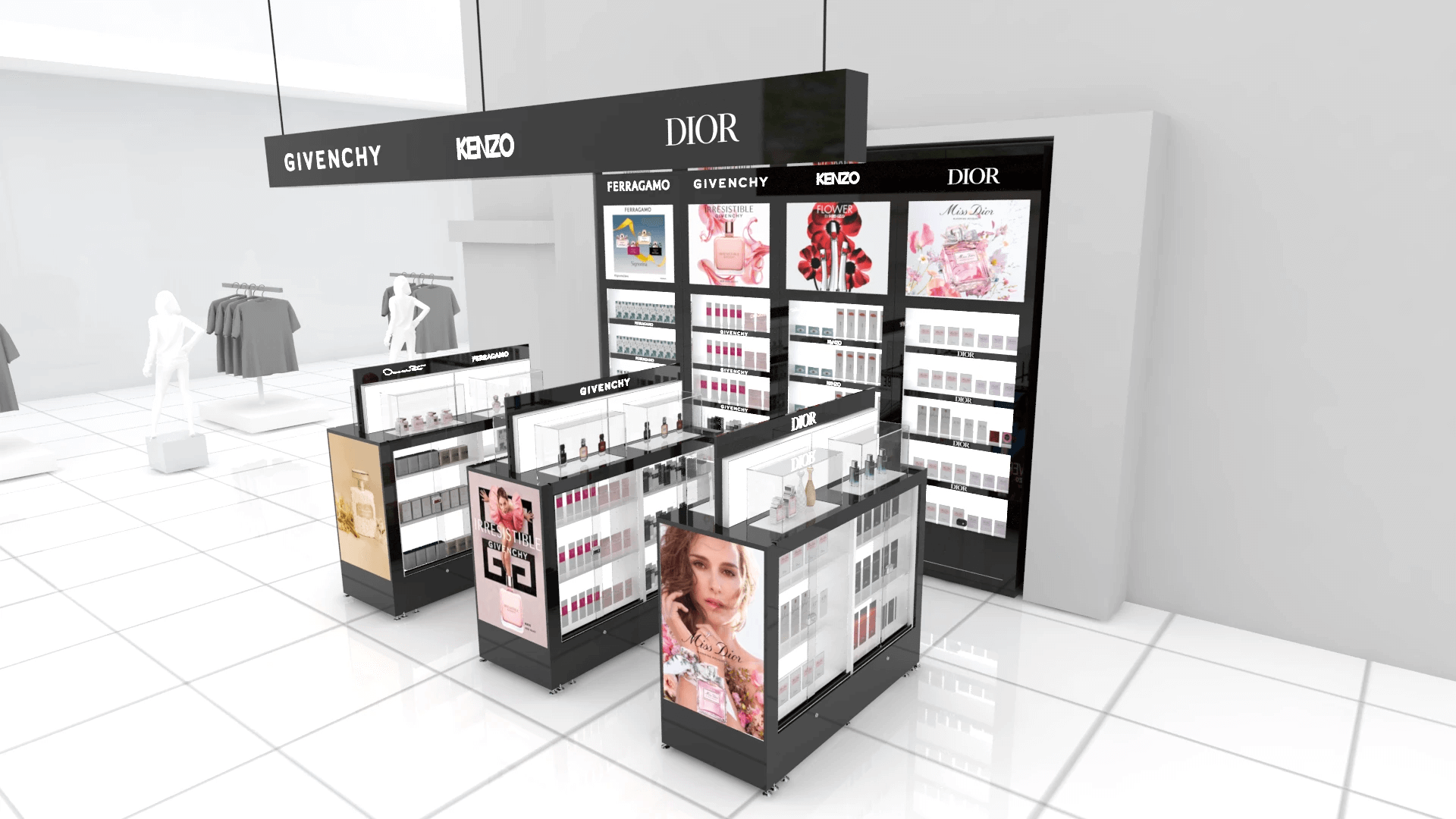perfume counter