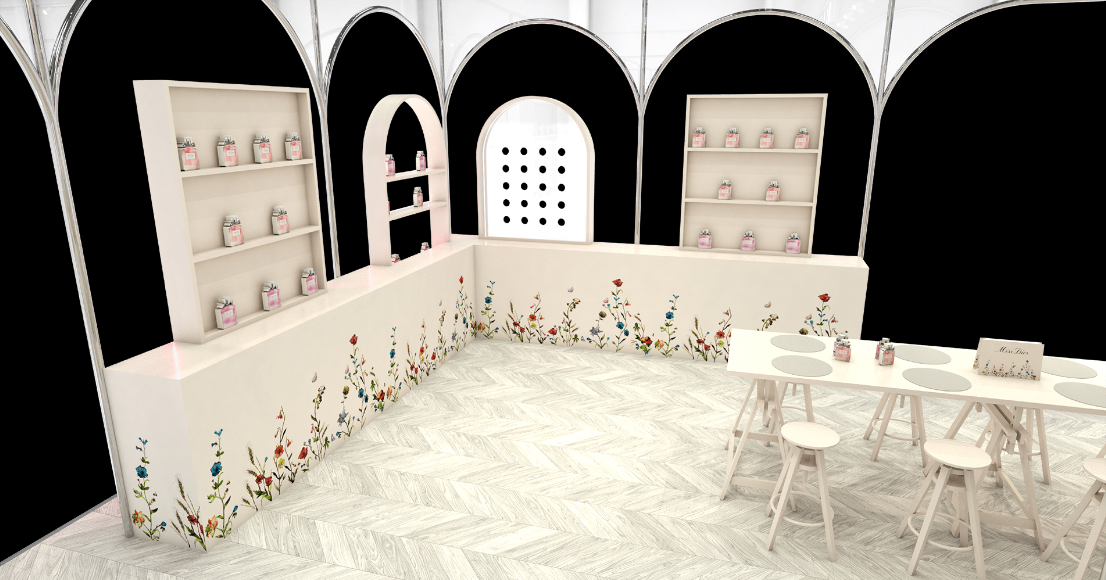 perfume store furniture