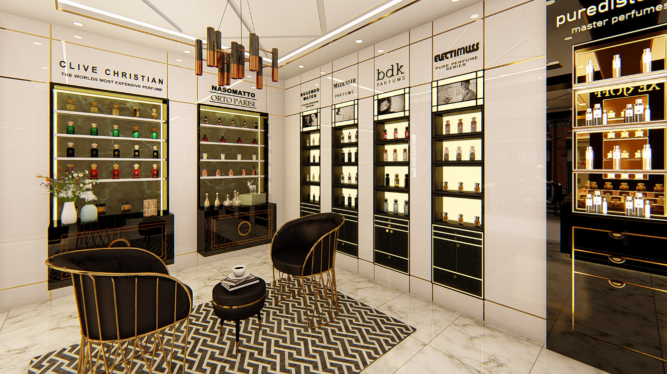 perfume shop design idea