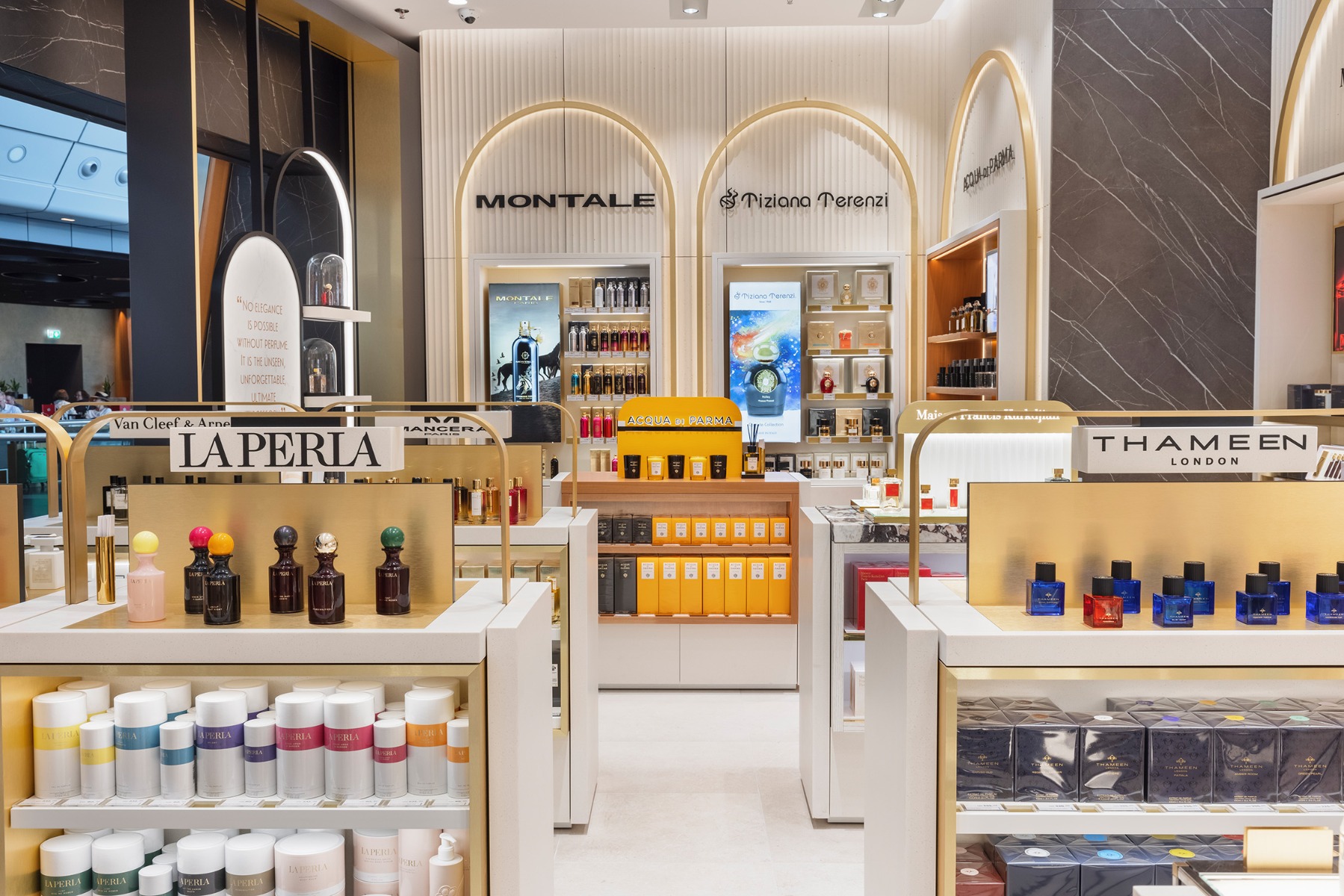 perfume shop display
