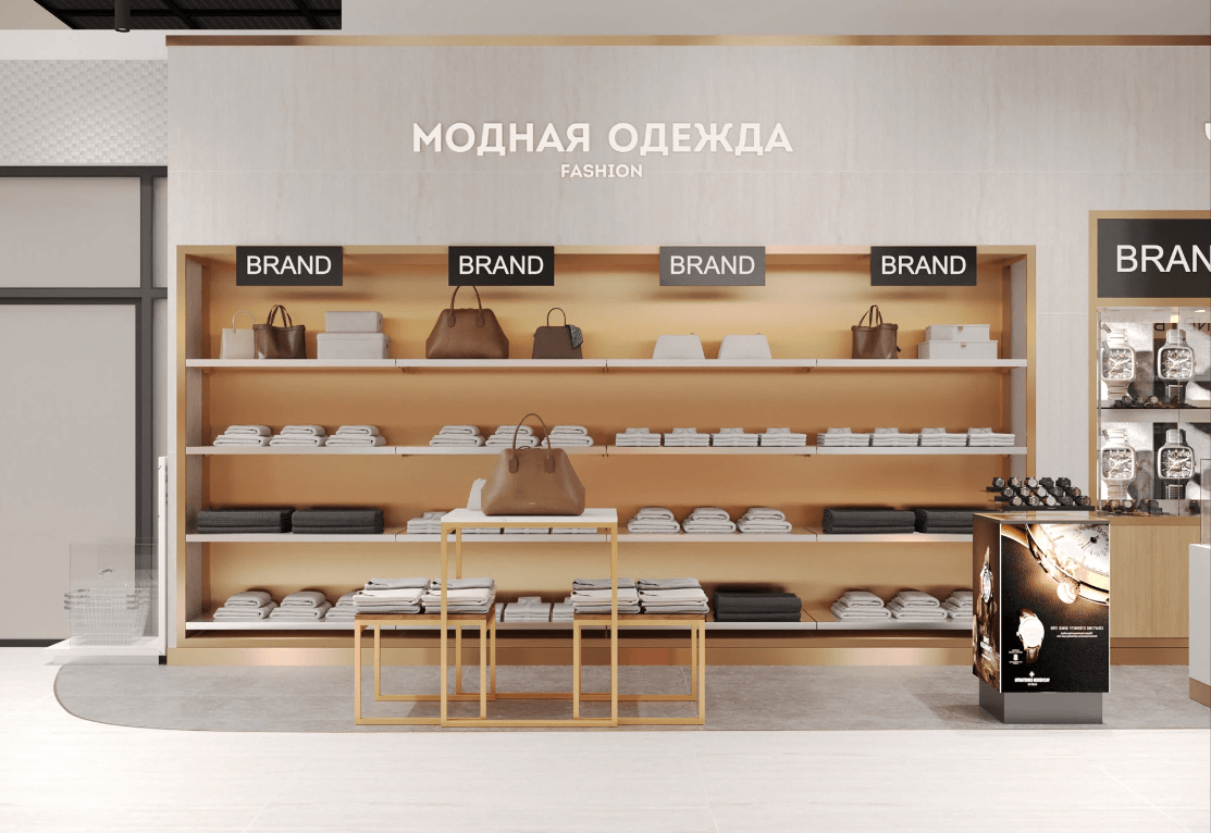 perfume shop display
