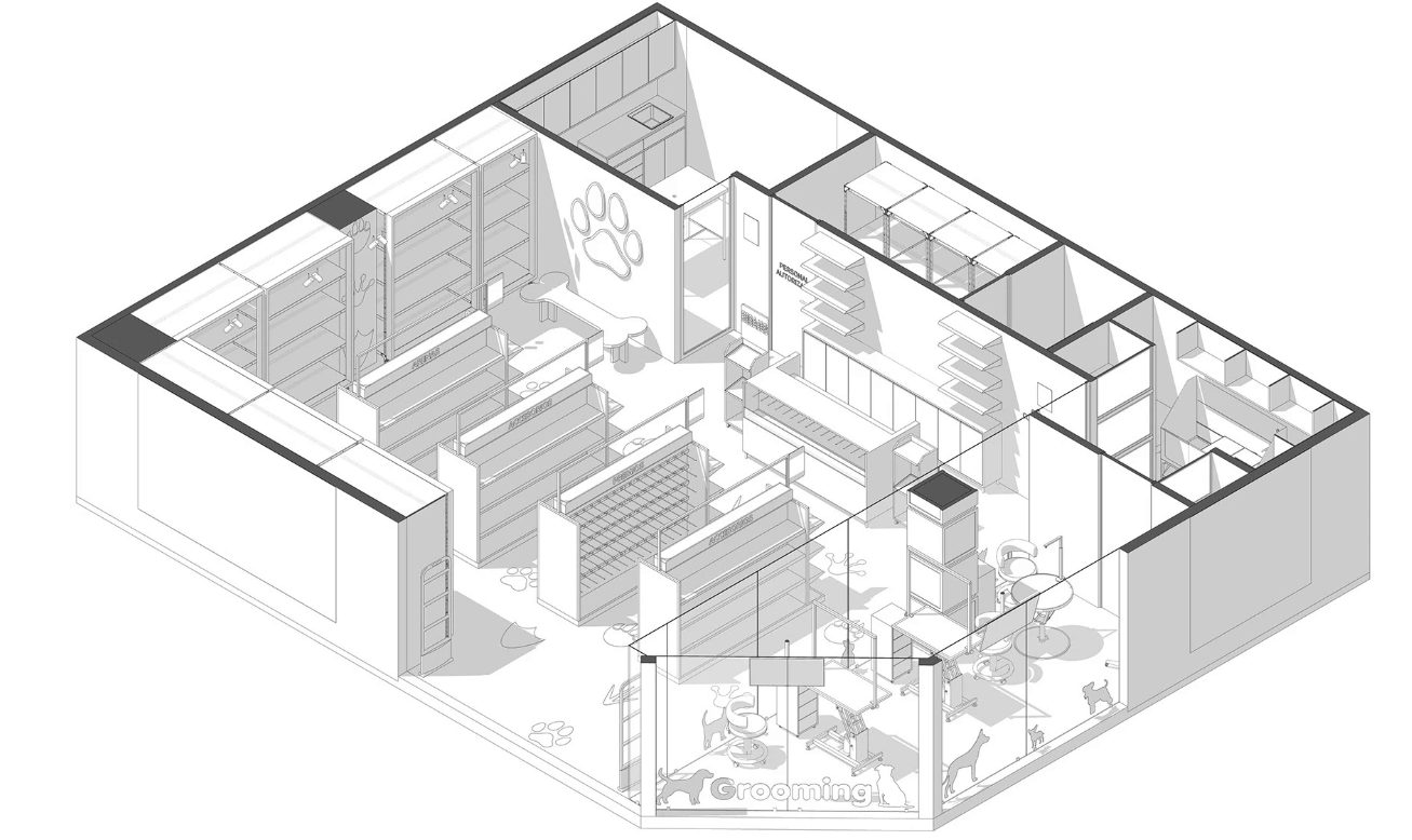 pet shop design
