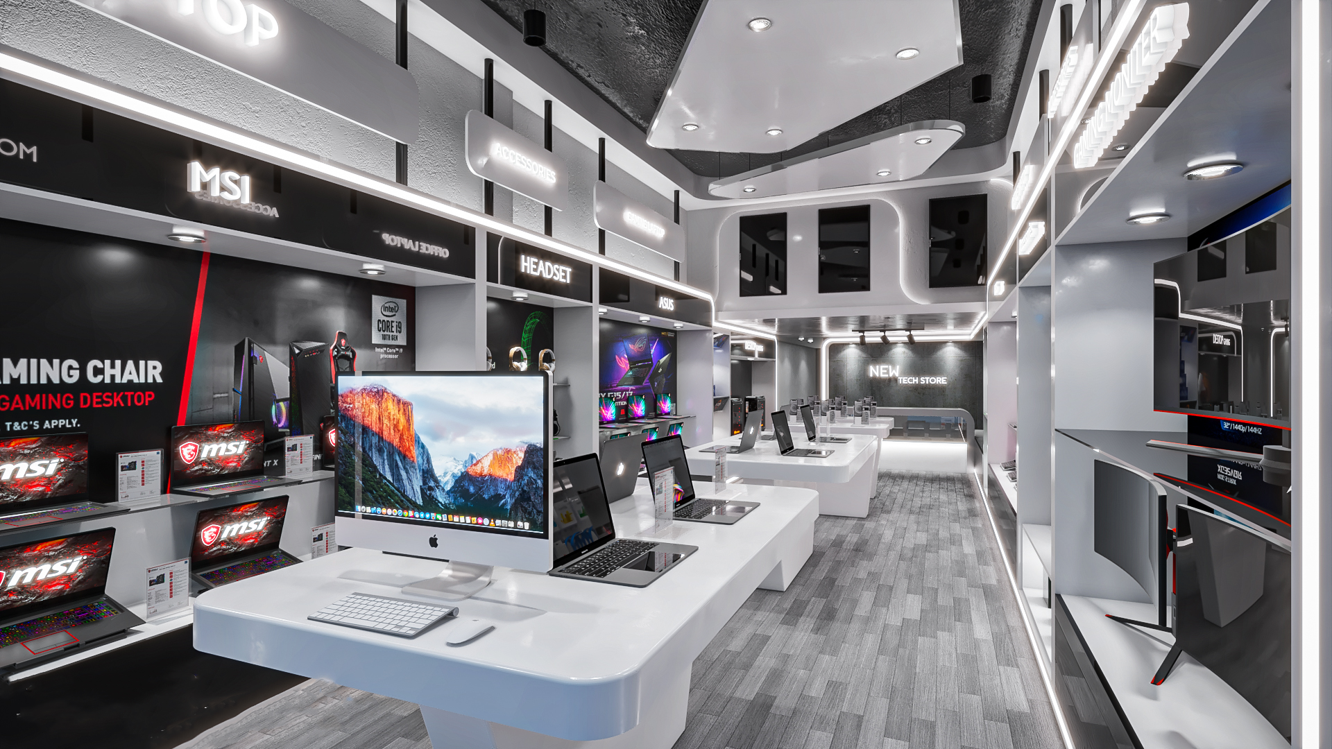 laptop retail shop
