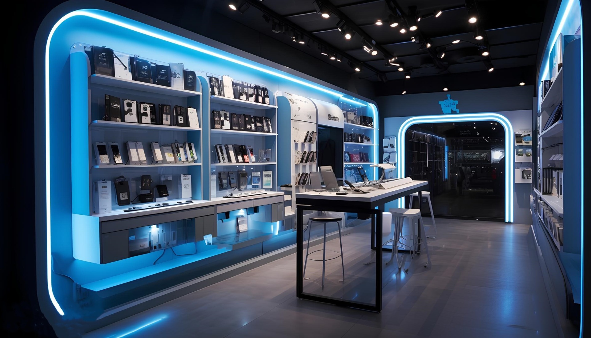 mobile phone retail store
