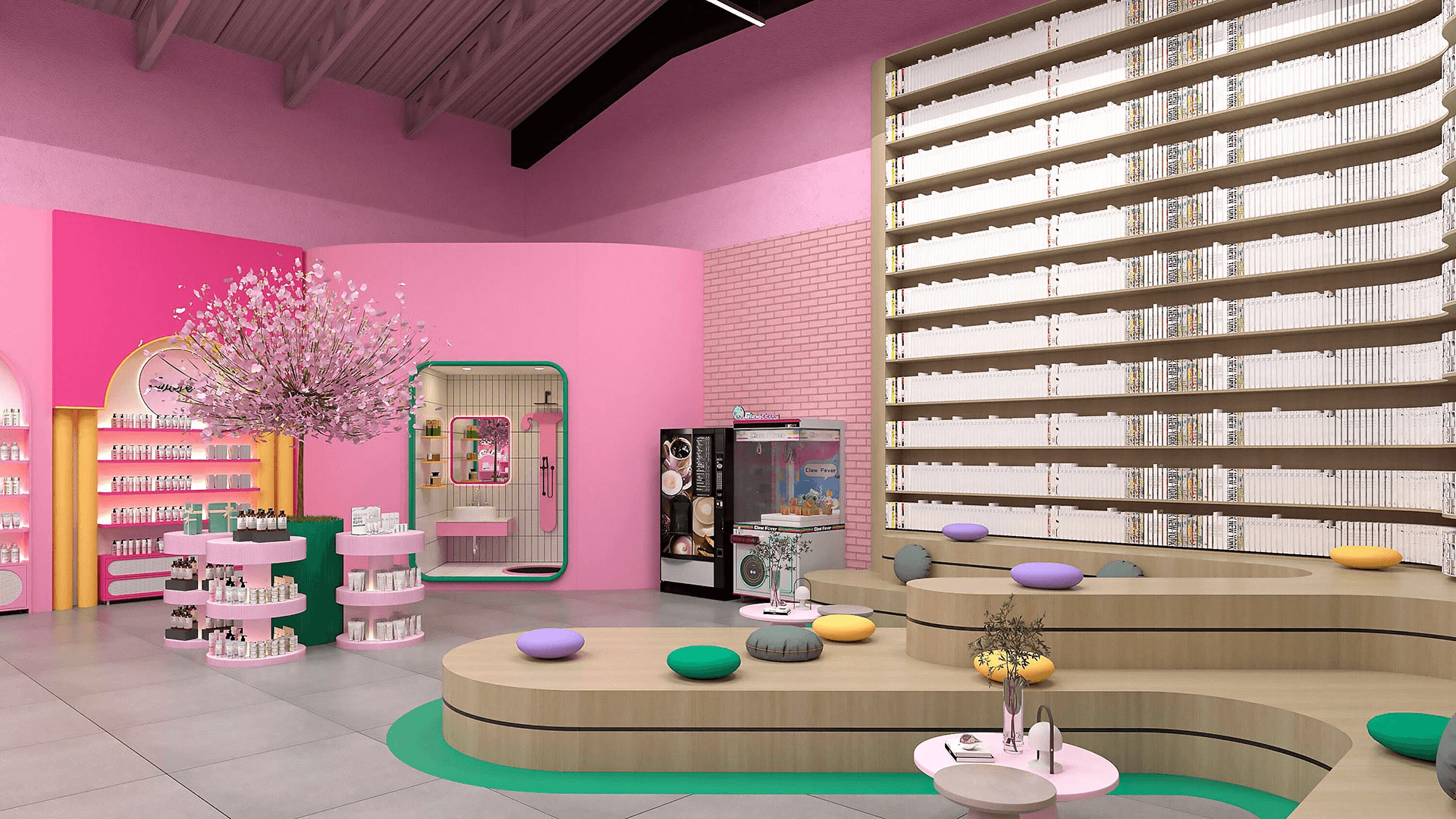 cosmetic shop