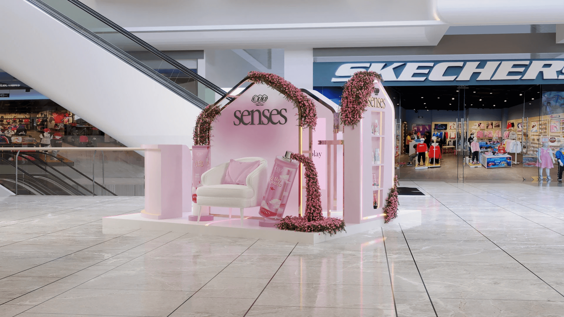 Pop-up Skincare-care Kiosk