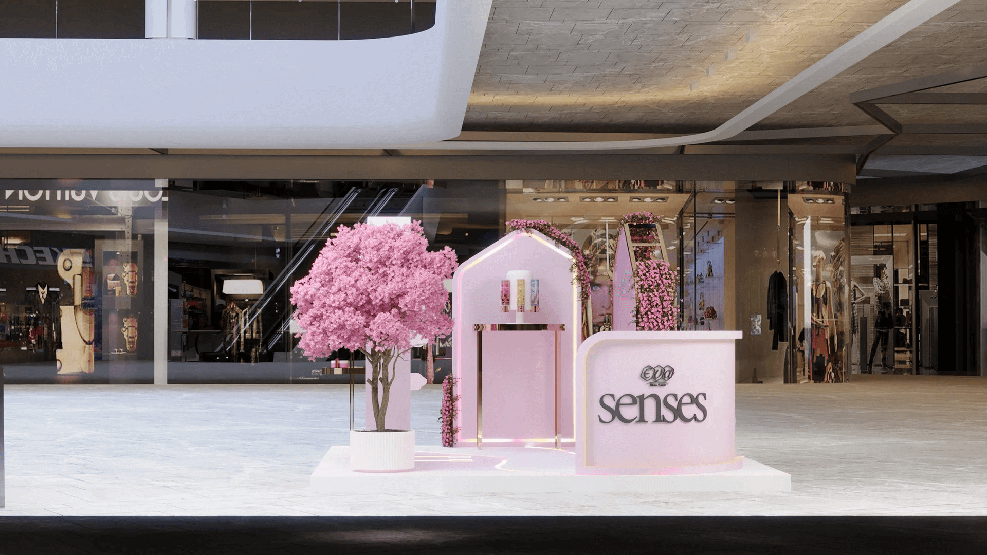 Pop-up Skincare-care Kiosk