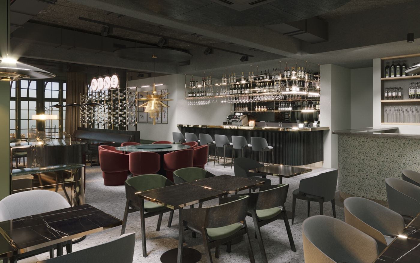 bar