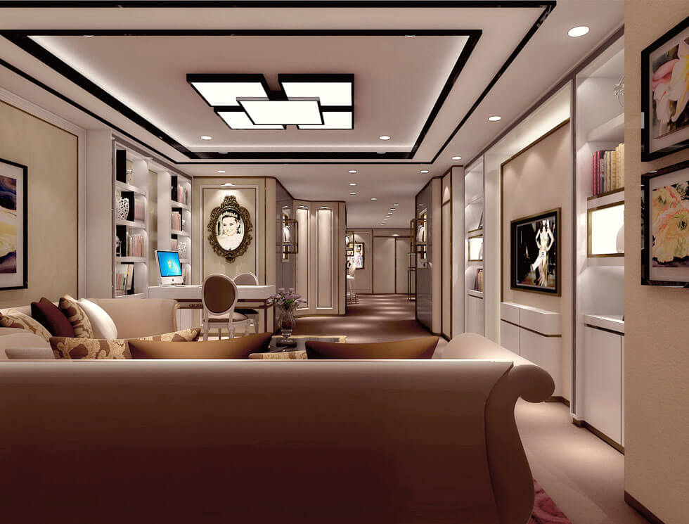 2-Storey Jewelry Store Interior Design