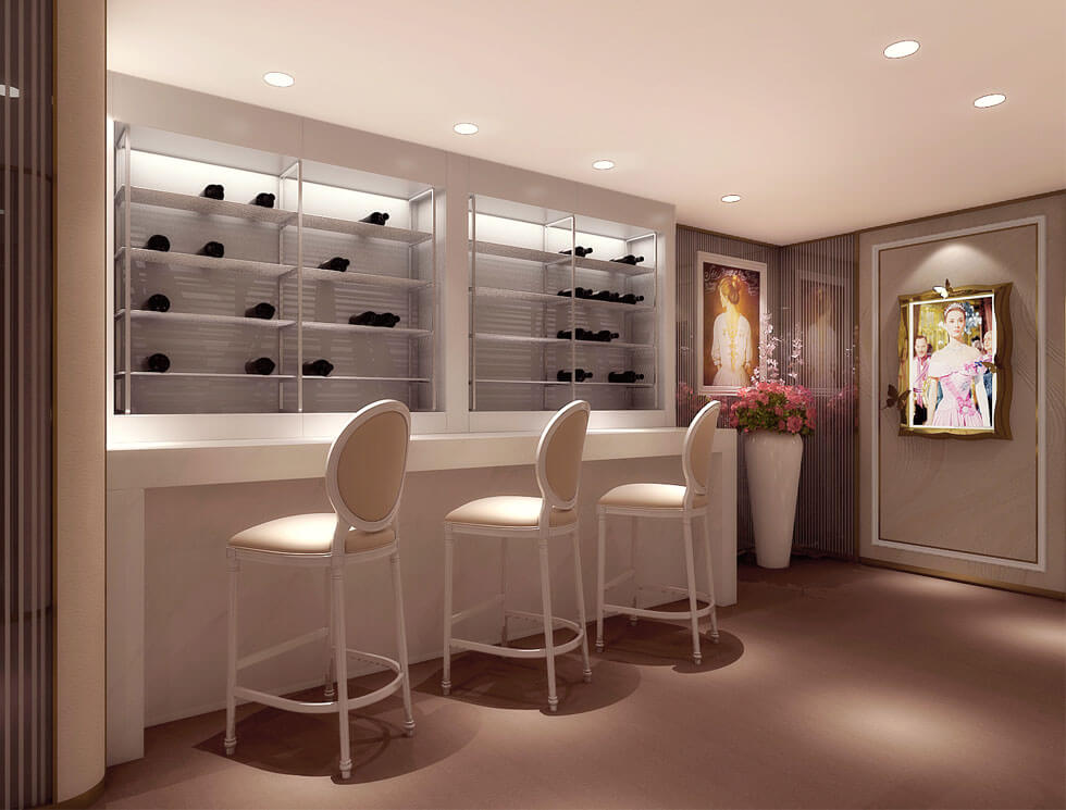 2-Storey Jewelry Store Interior Design