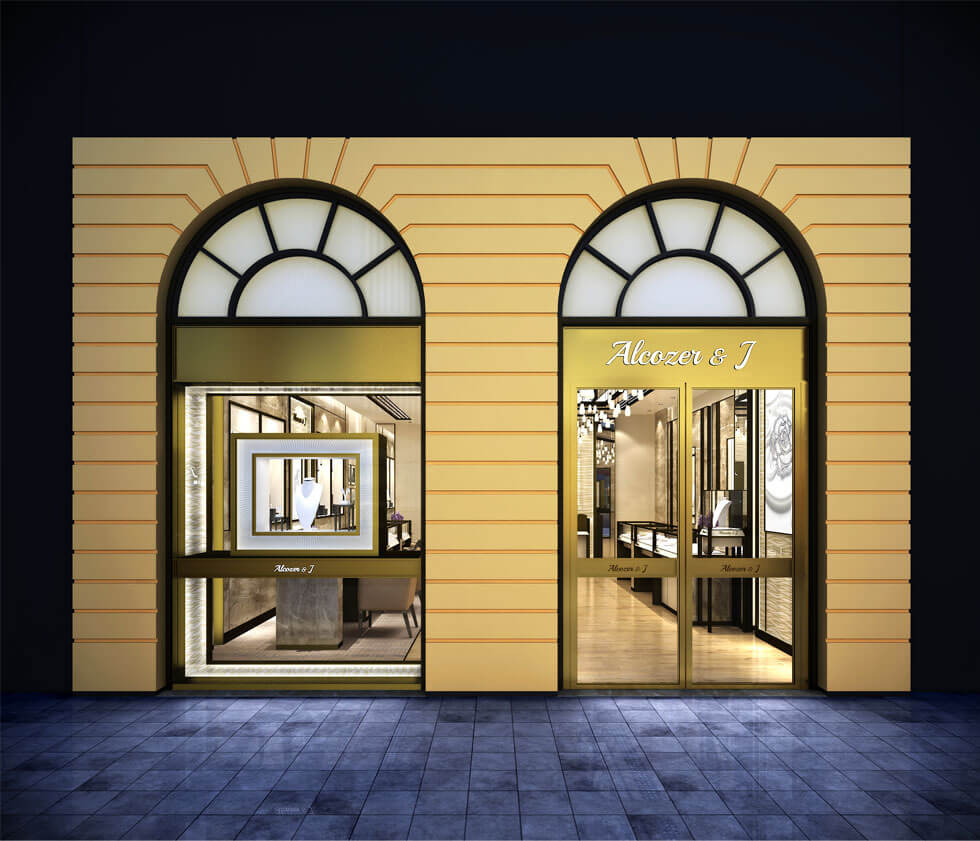 Diamond showroom design