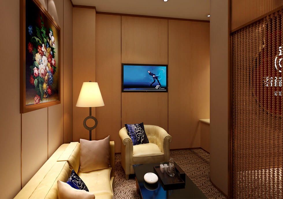 Golden Jewelry store Interior design