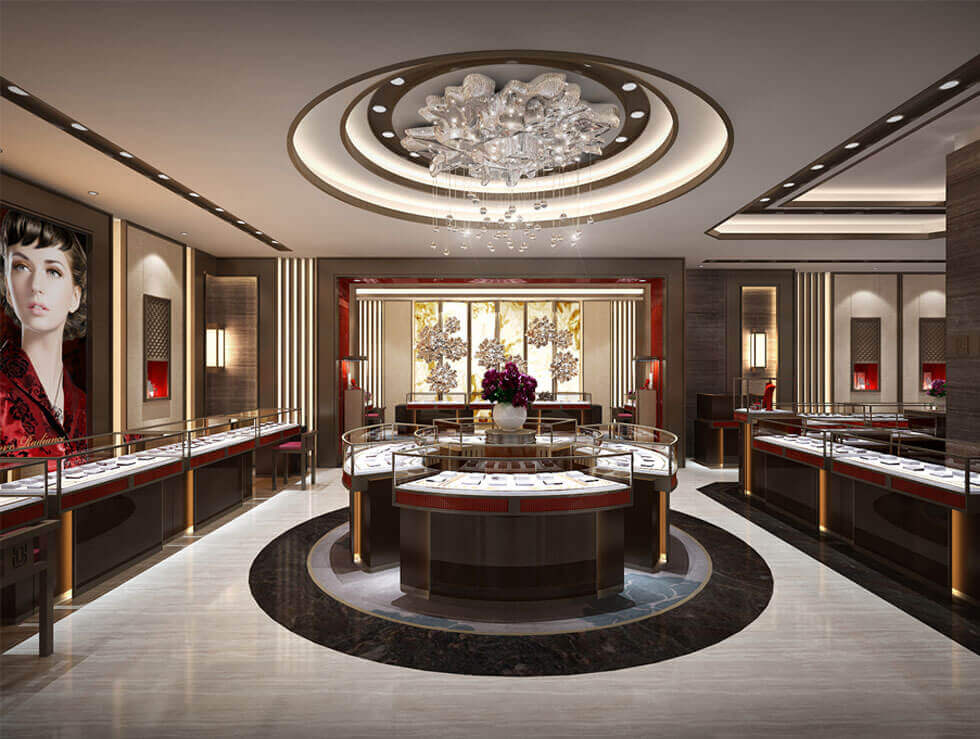 modern jewelry store design