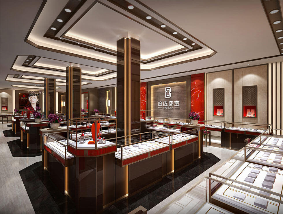 luxury jewelry store design