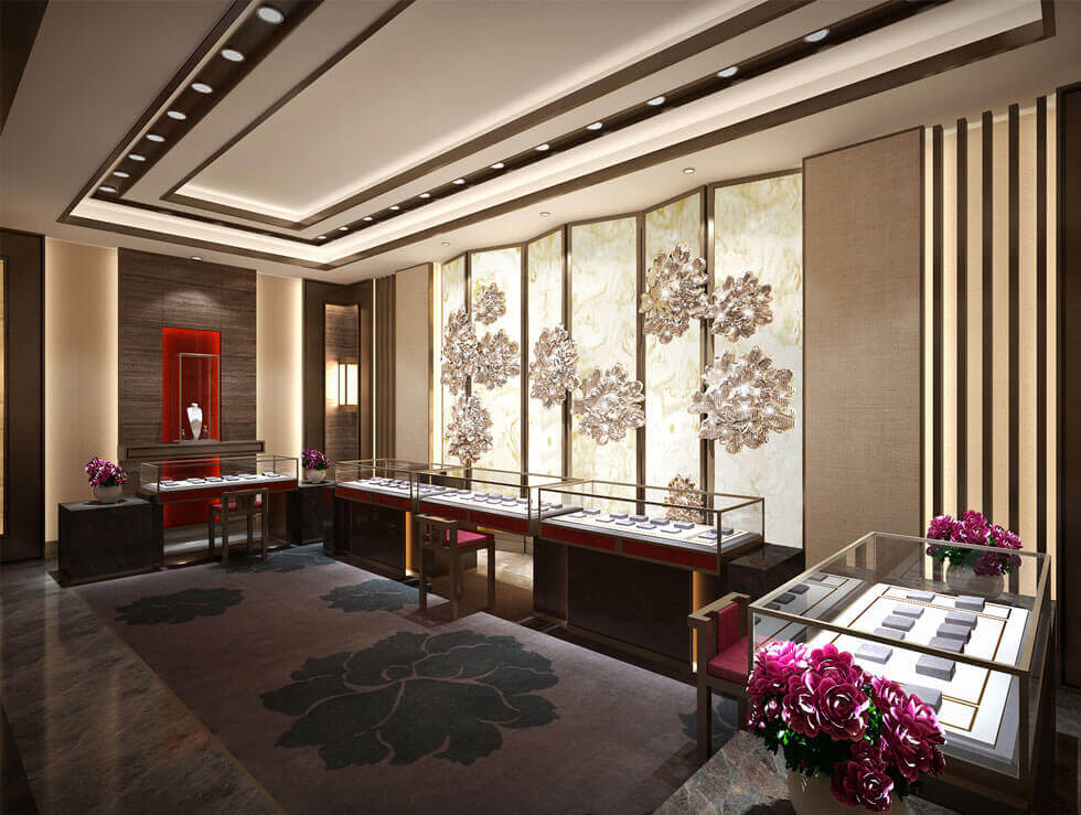classic jewelry store design