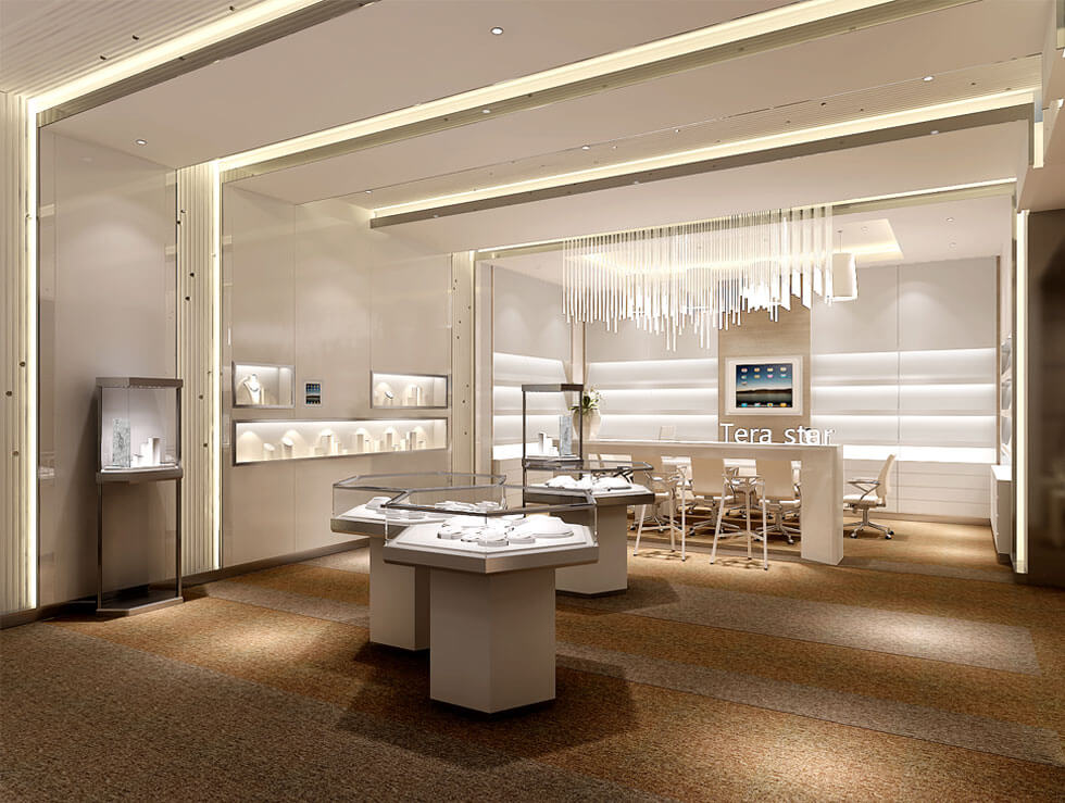 jewelry Showroom Interior design