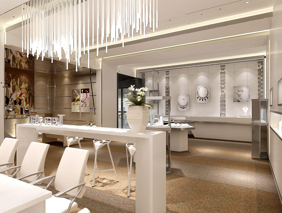 jewelry Showroom Interior design