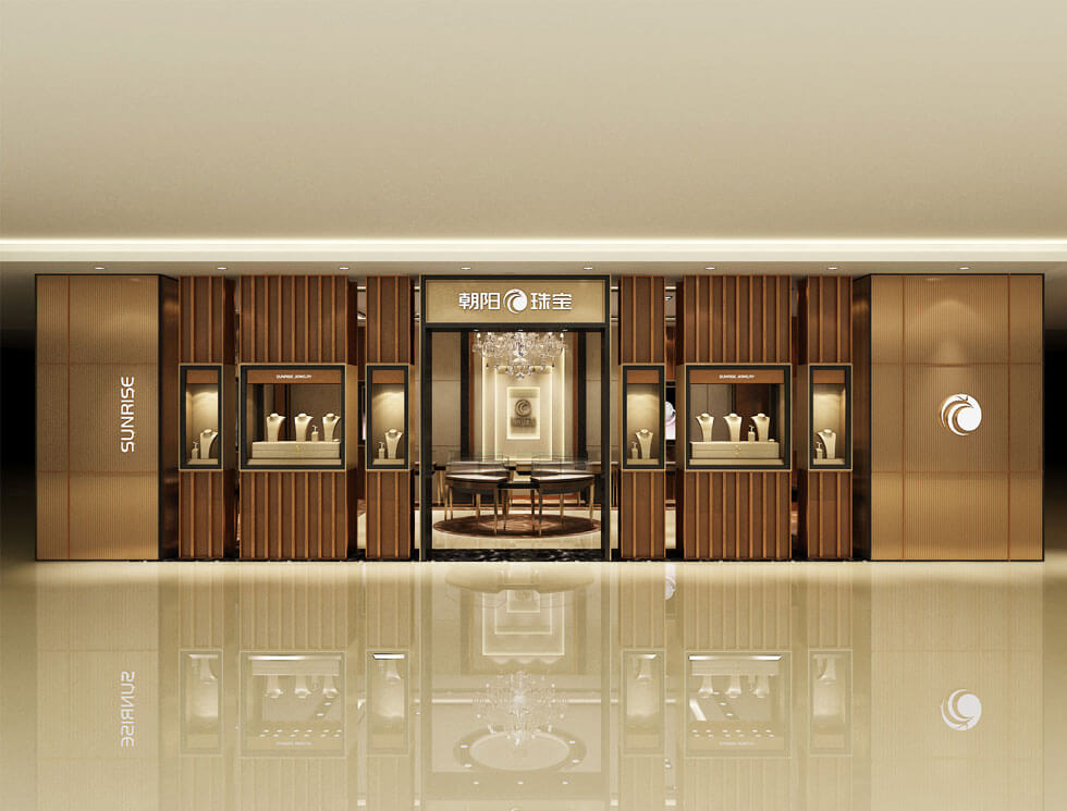 Jewelry store design for mall