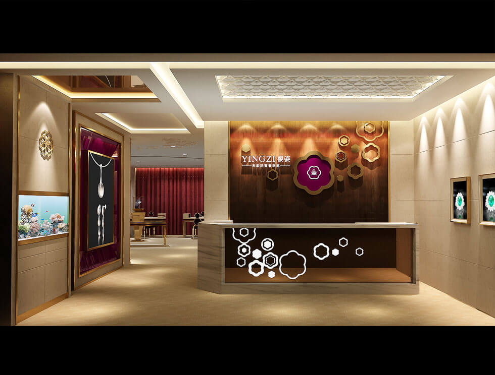 luxury retail jewelry store design