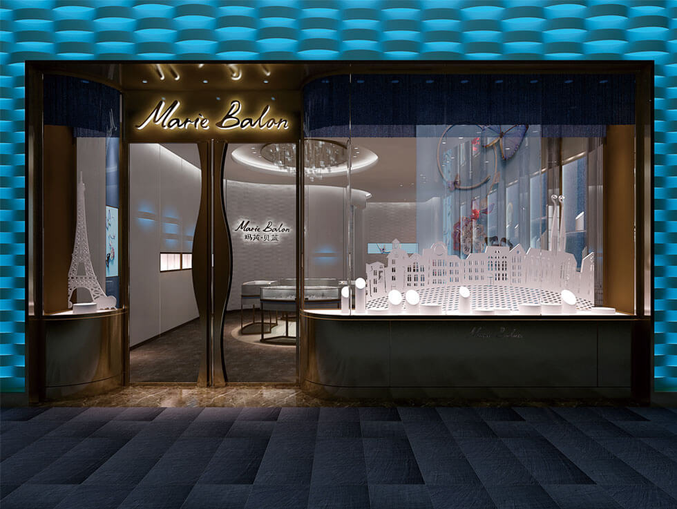 jewelry store fixture design