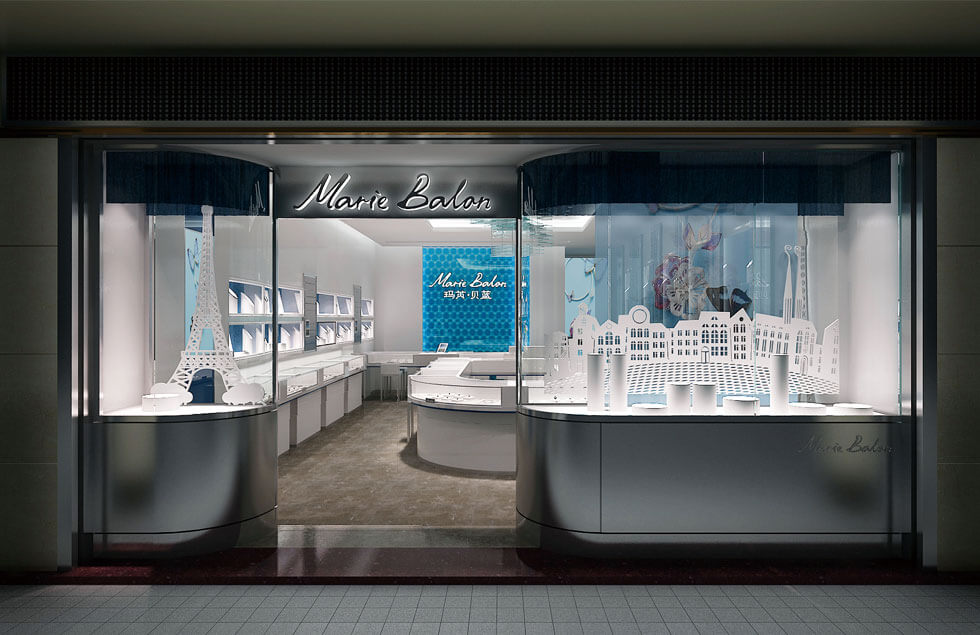 Jewelry Showroom Interior Design