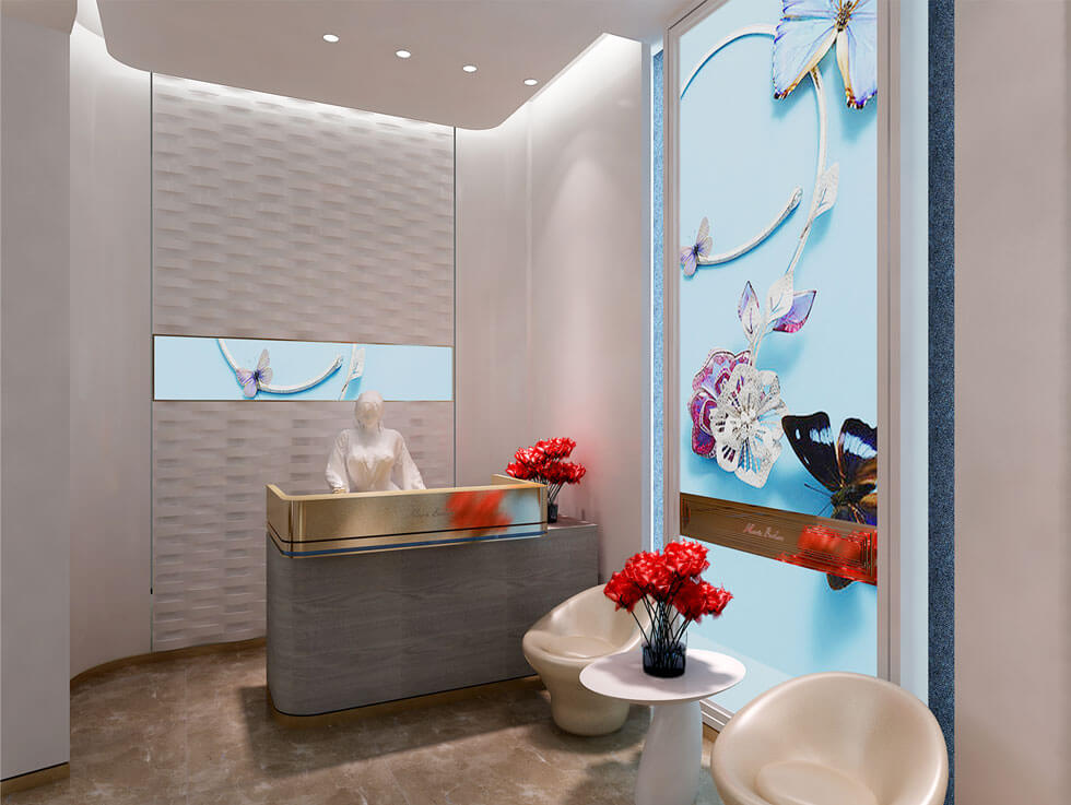 jewelry store fixture design