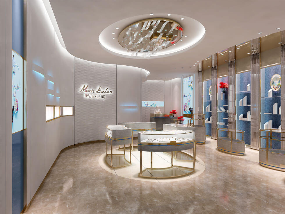 jewelry store fixture design