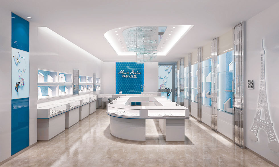 Jewelry Showroom Interior Design