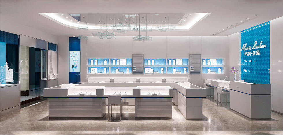 Jewelry Showroom Interior Design