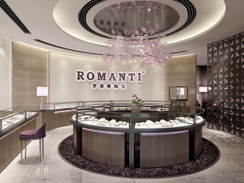 Jewelry Showroom Design