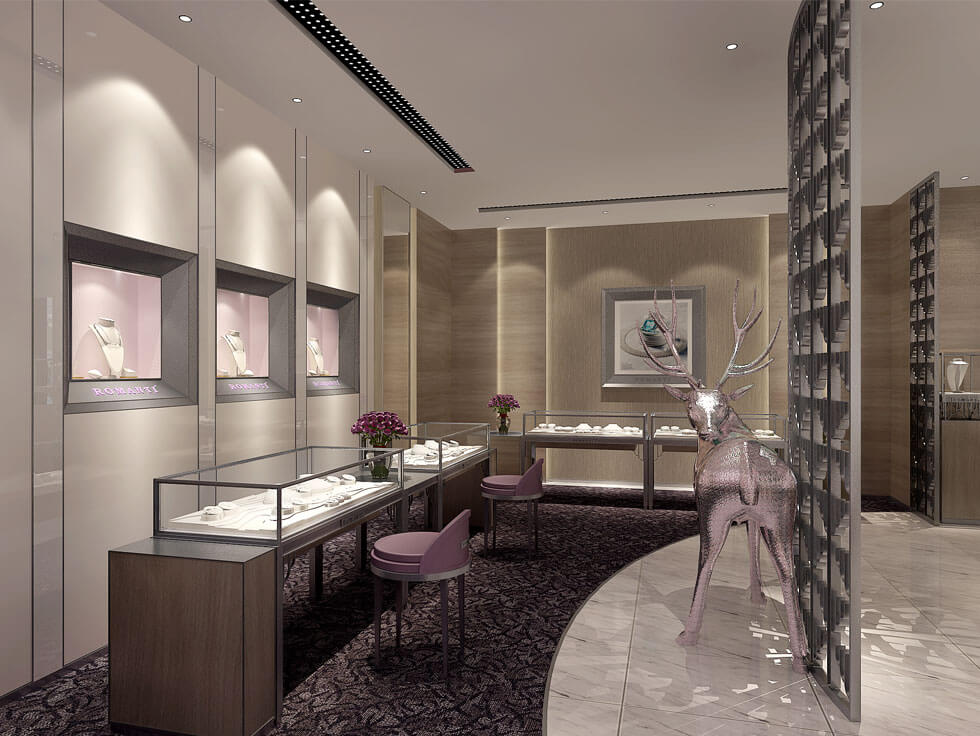 Jewelry Showroom Design